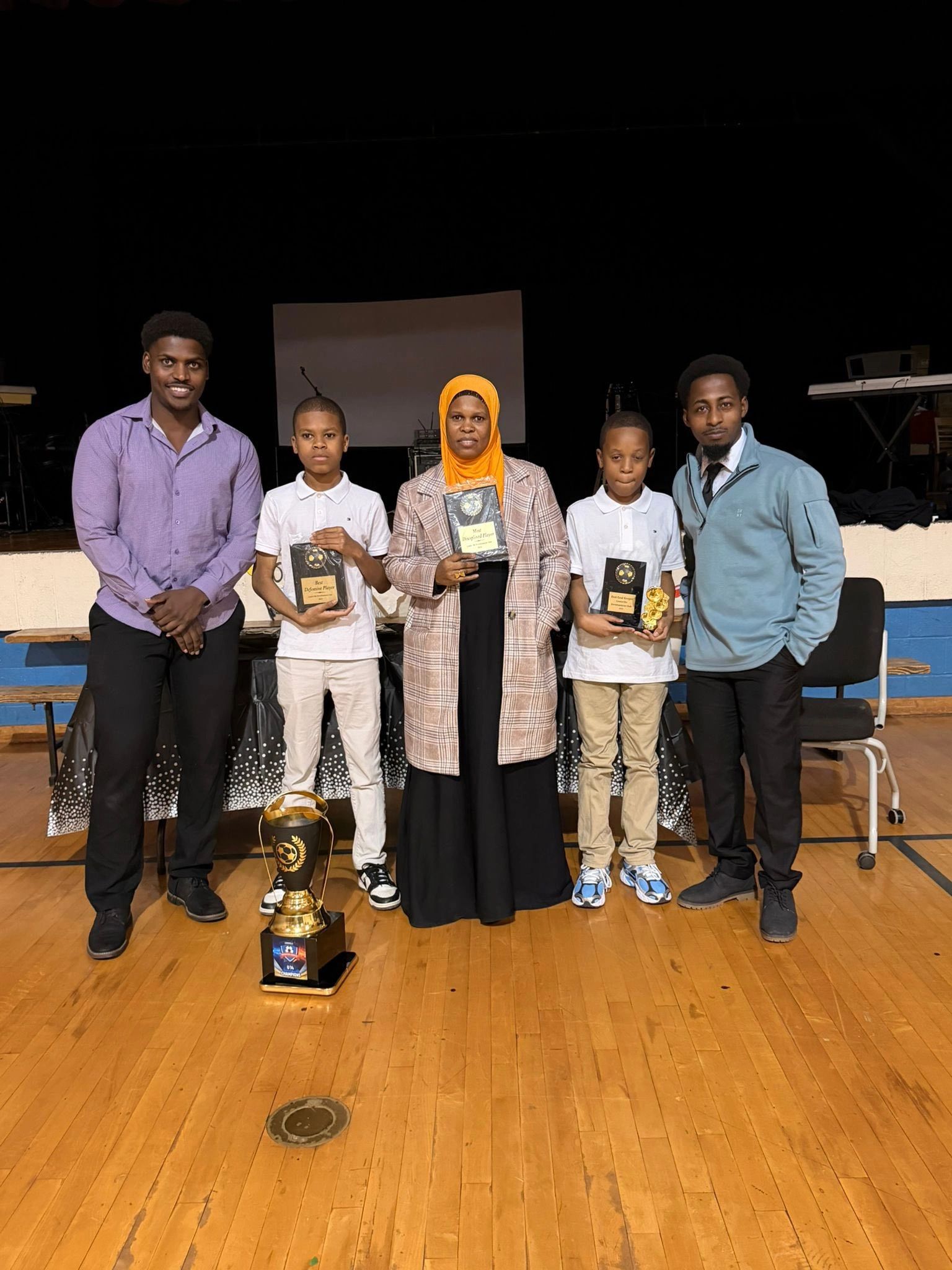 Community resource distribution event